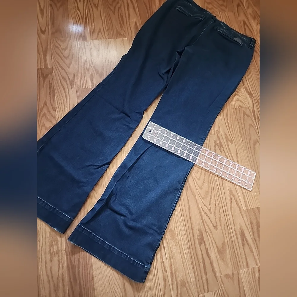 Wrangler retro mae‎ wide leg jeans 17/18 36 #1009mwwab